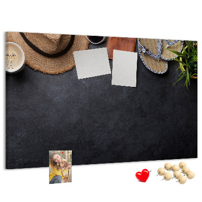 Cork memo board Vacation