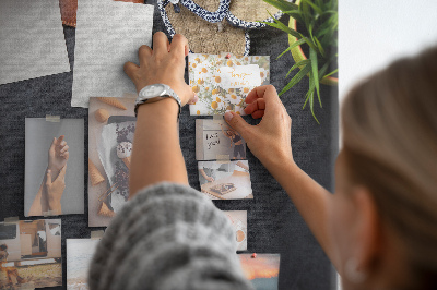 Cork memo board Vacation