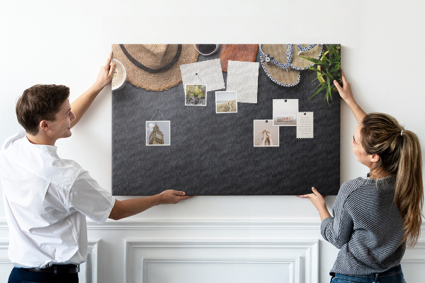 Cork memo board Vacation