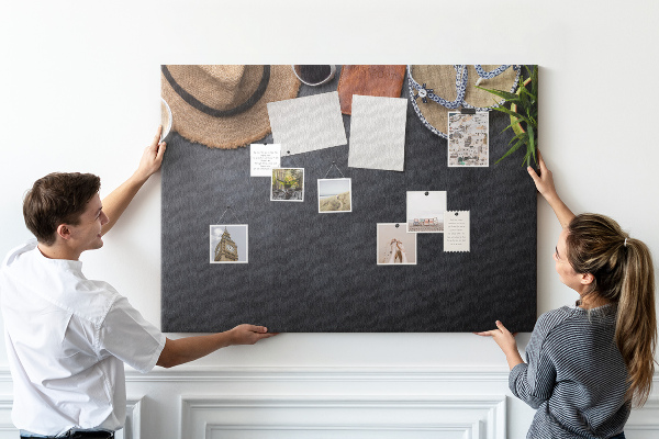 Cork memo board Vacation