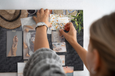 Cork memo board Vacation
