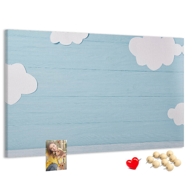 Cork board Blackboard for kids