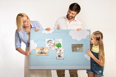 Cork board Blackboard for kids