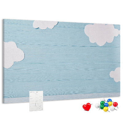 Cork board Blackboard for kids