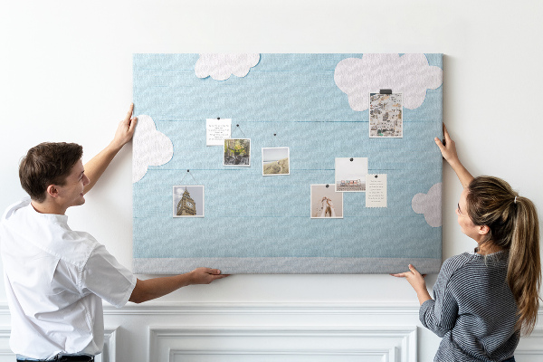 Cork board Blackboard for kids