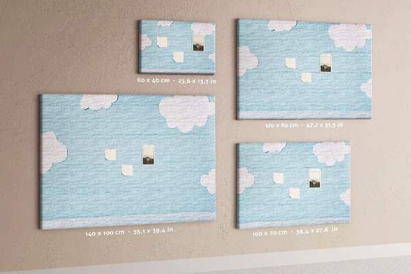 Cork board Blackboard for kids