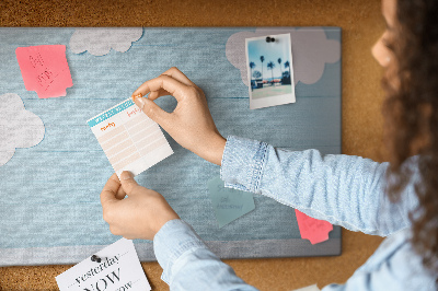 Cork board Blackboard for kids