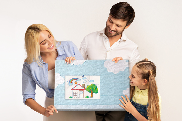 Cork board Blackboard for kids