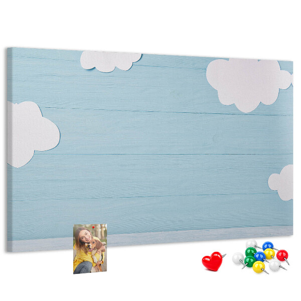 Cork board Blackboard for kids