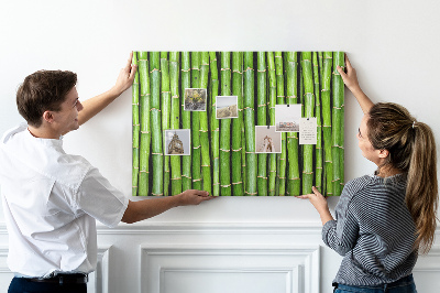 Cork board Bamboo wall