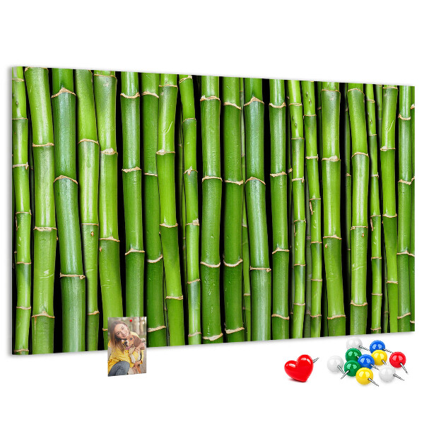 Cork board Bamboo wall