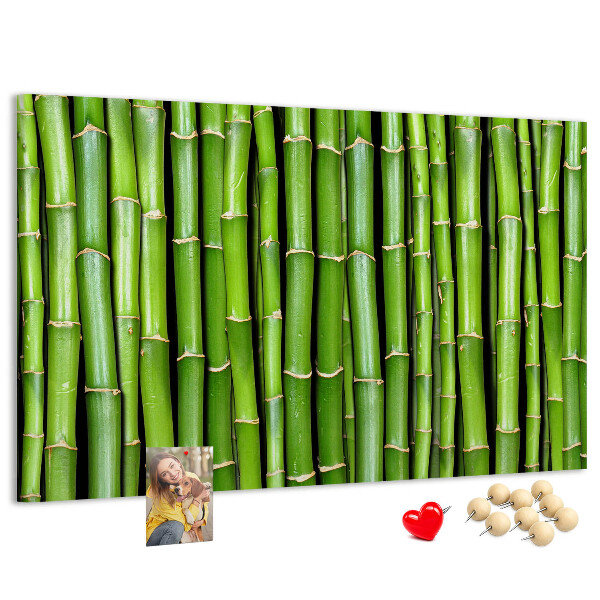 Cork board Bamboo wall
