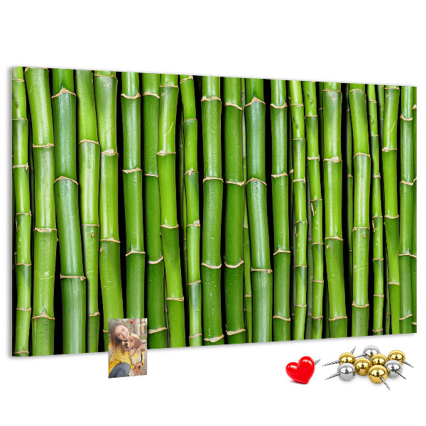 Cork board Bamboo wall