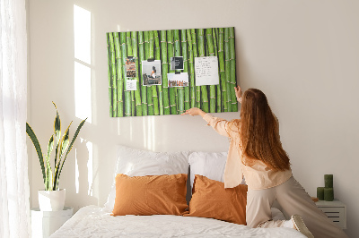 Cork board Bamboo wall