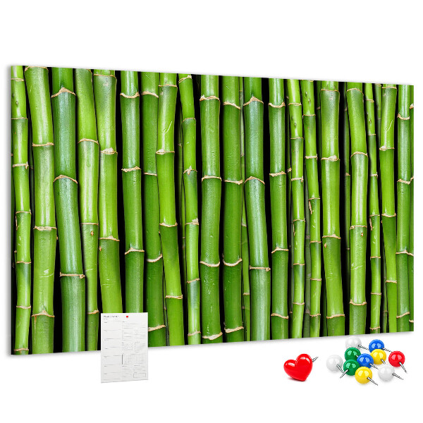 Cork board Bamboo wall