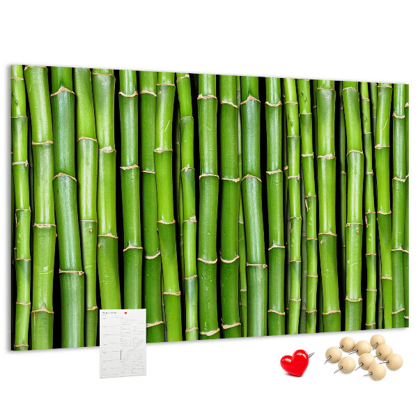 Cork board Bamboo wall