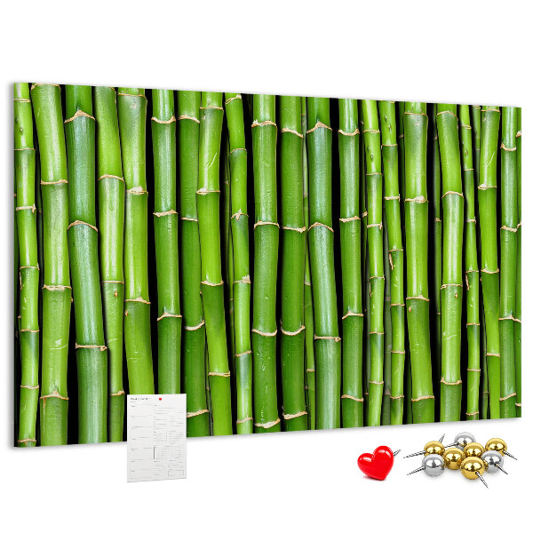 Cork board Bamboo wall