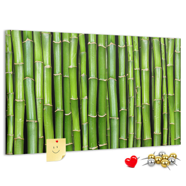 Cork board Bamboo wall