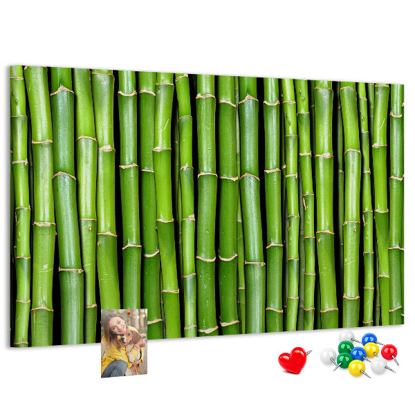 Cork board Bamboo wall