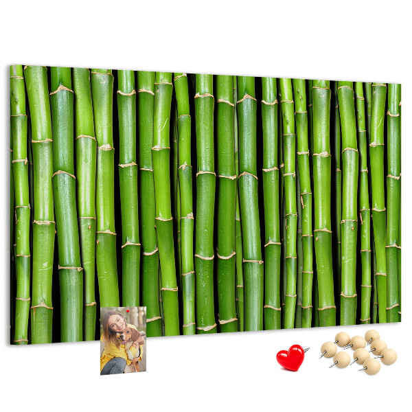 Cork board Bamboo wall