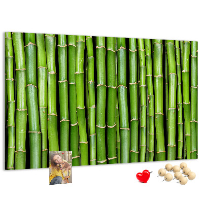 Cork board Bamboo wall