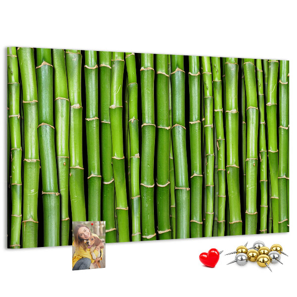 Cork board Bamboo wall