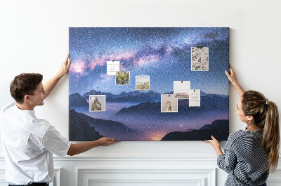 Cork display board Milky Way