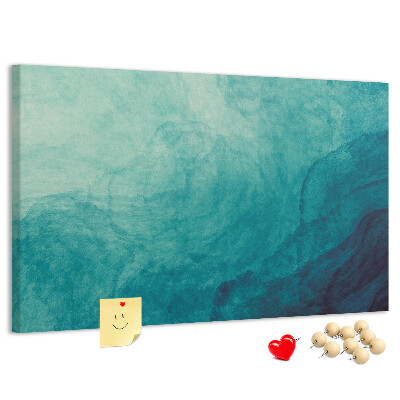 Cork memo board Depth abstraction