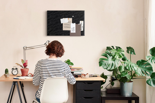 Cork board Dark wall pattern
