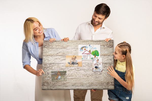 Cork display board Wooden panels