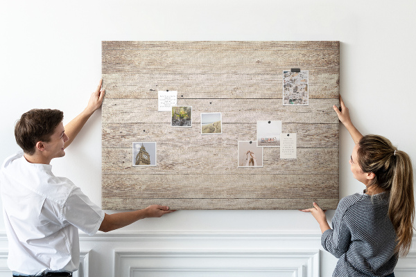 Cork display board Wooden panels