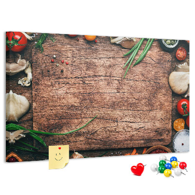 Cork memo board Cutting board