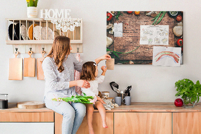 Cork memo board Cutting board