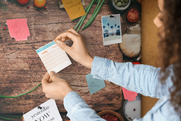 Cork memo board Cutting board