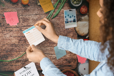 Cork memo board Cutting board
