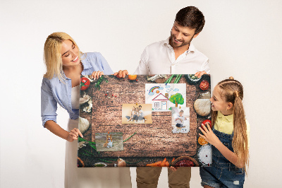 Cork memo board Cutting board