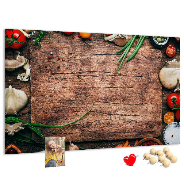 Cork memo board Cutting board