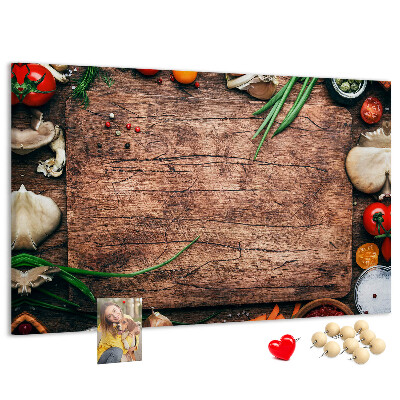 Cork memo board Cutting board
