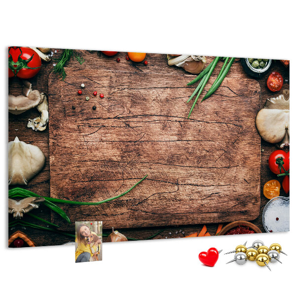 Cork memo board Cutting board