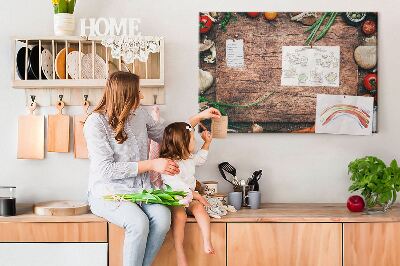 Cork memo board Cutting board