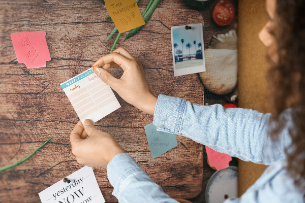 Cork memo board Cutting board