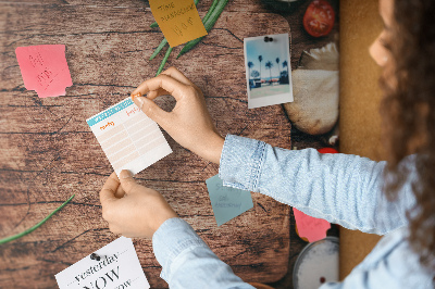Cork memo board Cutting board