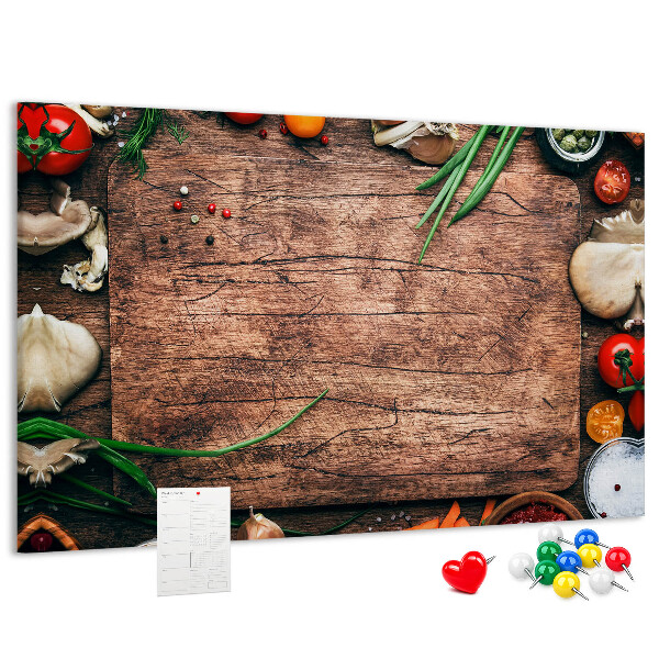 Cork memo board Cutting board