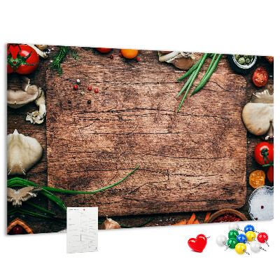 Cork memo board Cutting board