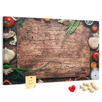 Cork memo board Cutting board