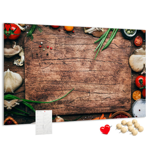 Cork memo board Cutting board