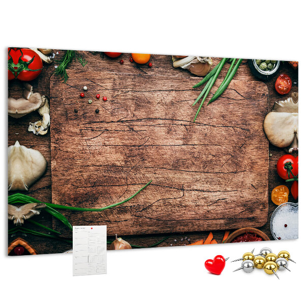 Cork memo board Cutting board
