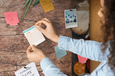 Cork memo board Cutting board