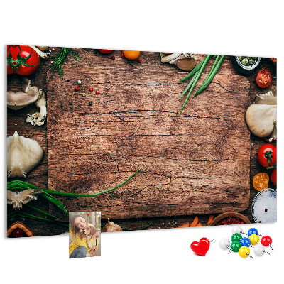 Cork memo board Cutting board