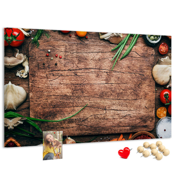 Cork memo board Cutting board